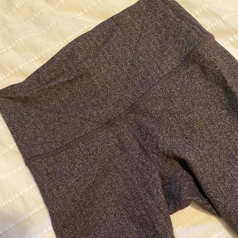 Lululemon Wunder Under Herringbone Leggings